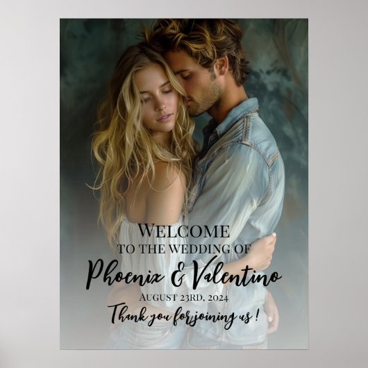 Modernes Foto Poster (Vorne)