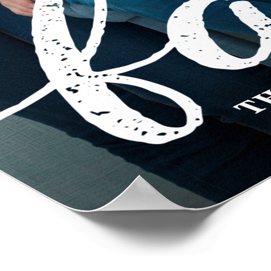 Modernes Foto Poster (Ecke)