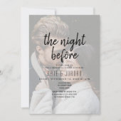 Modernes Foto Probe Abendessen Einladung (Vorderseite)