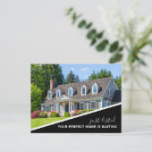 Modernes Foto Real Anwesen Marketing Postkarte (Stehend Vorderseite)