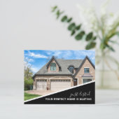 Modernes Foto Real Anwesen Marketing Postkarte (Stehend Vorderseite)