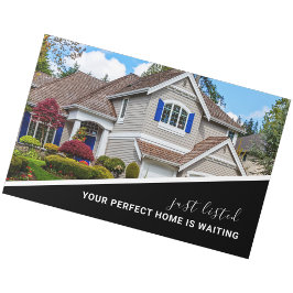 Modernes Foto Real Anwesen Marketing Postkarte