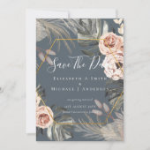 Modernes Foto Rett Dates PAMPAS Coral Tropical (Vorderseite)