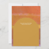 Modernes Foto rettet die Termine für Hochzeiten Dankeskarte (Rückseite)