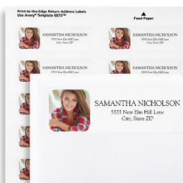 Modernes Foto Rounded Edges White