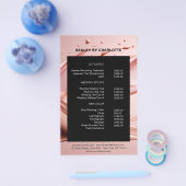 Modernes Foto, Salon, Make-up, Beauty Flyer (Einzeln)