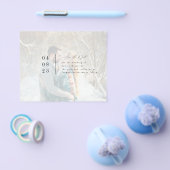 Modernes Foto Save the Date Flyer (Einzeln)