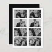 Modernes Foto Save the Date Lesezeichen Einladung (Vorne/Hinten)