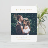 MODERNES Foto, schwarz, klassisch, schwarz Einladung (Stehend Vorderseite)