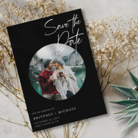 Modernes Foto Schwarz