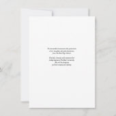 Modernes Foto Script Abschluss 2025 Ankündigung (Rückseite)