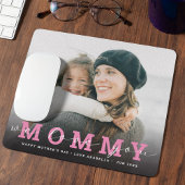 Modernes Foto Script 'We Liebe You - Mommy' Mousepad