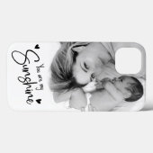 Modernes Foto Sie sind meine Sonnenscheinmutter Case-Mate iPhone Hülle (Rückseite (Horizontal))