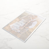 Modernes Foto Silver Wedding Folieneinladung (Gedreht)