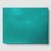 Modernes Foto Sommer Strand Foto Hochzeit Gästebuch (Rückseite)