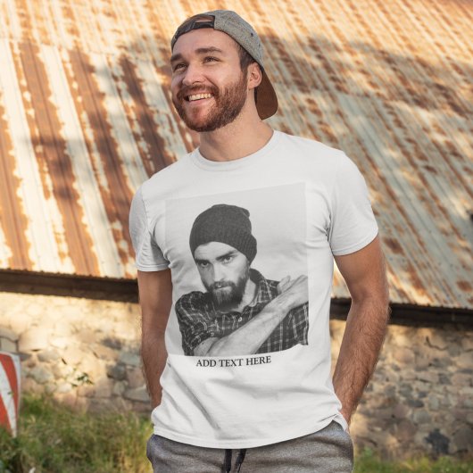 Modernes Foto T-Shirt