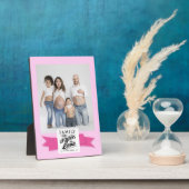 Modernes Foto Tabelle niedlich Plaque Easel Fotoplatte (Seite)