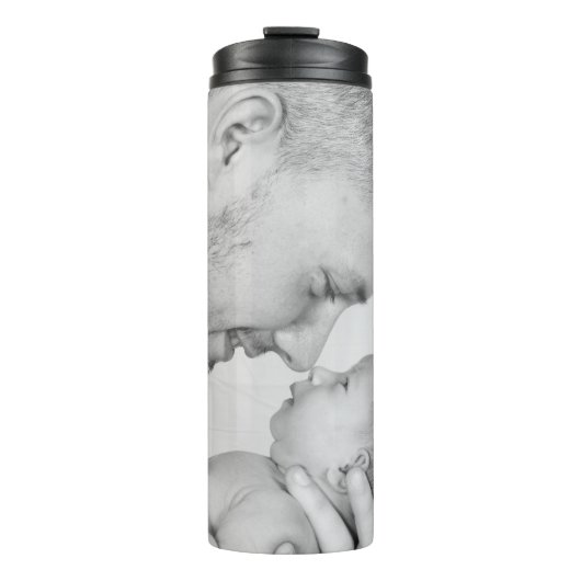 Modernes Foto Thermosbecher (Vorderseite)