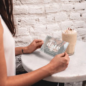 Modernes Foto Typografie fett Einfach Minimalistis Postkarte