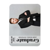 Modernes Foto übertreibt schlichte Ankündigung von Magnet (Vertikal)