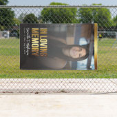 Modernes Foto- und Beerdigungsprogramm Banner (Insitu)