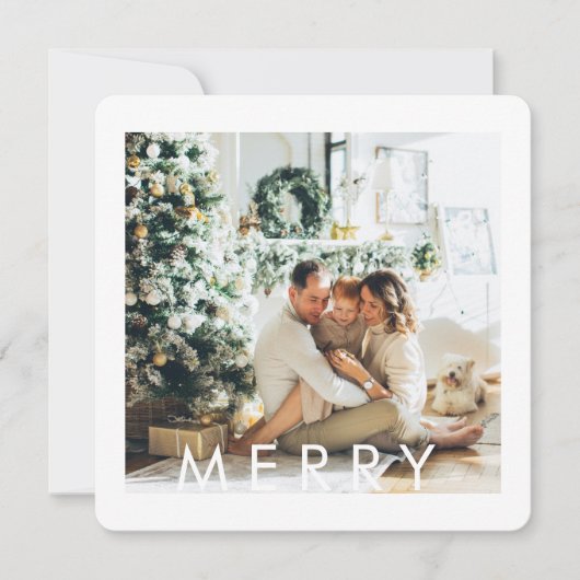 Modernes Foto und ein glücklicher Urlaub & Wohlgef (Vorderseite)