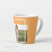 Modernes Foto und ein gutes Erntedankfest Milchtasse (Rechte Ecke)