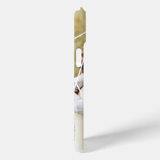 Modernes Foto und Monogramm Case-Mate iPhone Hülle (Rückseite / Rechts)