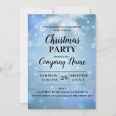 Modernes Foto Unternehmen Weihnachten Party Einladung (Vorderseite)