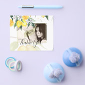 Modernes Foto Vielen Dank für Ihr Hochzeitkarten L Flyer (Einzeln)