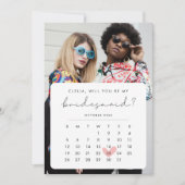 Modernes Foto - Vorschlag für einen Zeitplan Einladung (Vorderseite)