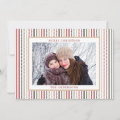 Modernes Foto Weihnachten (Vorderseite)