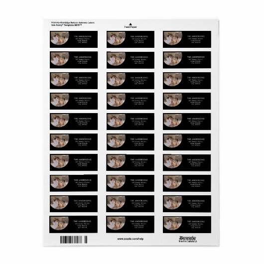 Modernes Foto Weihnachten (Vorne)