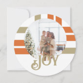 Modernes Foto Weihnachten Personalisiert (Vorderseite)