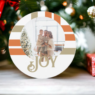 Modernes Foto Weihnachten Personalisiert