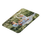 Modernes Foto Wir Liebe Sie Mama Magnet (Linke Seite)