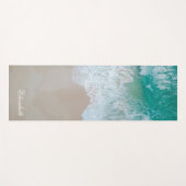 Modernes Foto Yogamatte (Vorderseite (Horizontal))