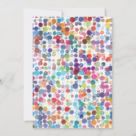 Modernes Foto zum Geburtstag Dankeskarte (Rückseite)