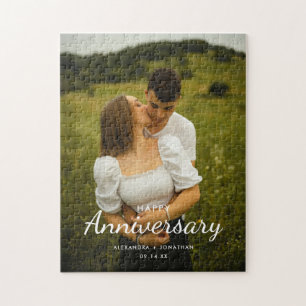 Modernes Foto zum Hochzeitskaffee Puzzle