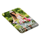 Modernes Foto zur Ankündigung von Abschlüssen Magnet (Rechte Seite)