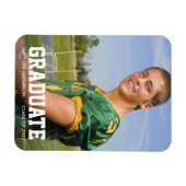 Modernes Foto zur Ankündigung von Sportaktivitäten Magnet (Horizontal)