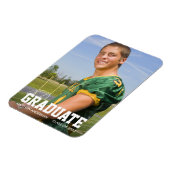 Modernes Foto zur Ankündigung von Sportaktivitäten Magnet (Linke Seite)