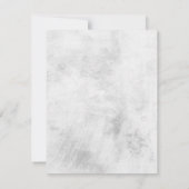 Modernes Foto zur Beerdigung Dankeskarte (Rückseite)