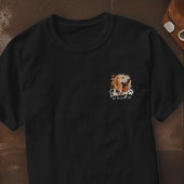 Modernes Foto zur Erinnerung an den besten Hund je T-Shirt