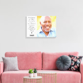 Modernes Foto zur Erinnerung an Marmor Leinwanddruck (Insitu (Wohnzimmer))