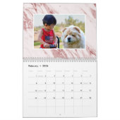 Modernes Foto zur Fotografie aus der Marmorfamilie Kalender (Feb 2026)