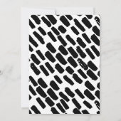 Modernes Foto zur Hochzeitsskritik - Verlobung Einladung (Rückseite)