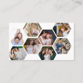 Modernes Fotograf-Marketing Visitenkarte (Rückseite)