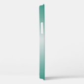 Modernes Fraktal Aquamariner Lila handgeschriebene Case-Mate iPhone Hülle (Rückseite / Rechts)