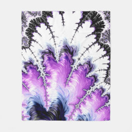 Modernes Fraktal Kunst, Kultur und Kunst Fleecedecke